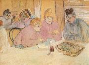 Henri de toulouse-lautrec, Women in a Brothel